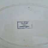 Plat ovale Sarreguemines "Royat"