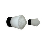 Pair of vintage opaline wall lights, Netherlands 1960s