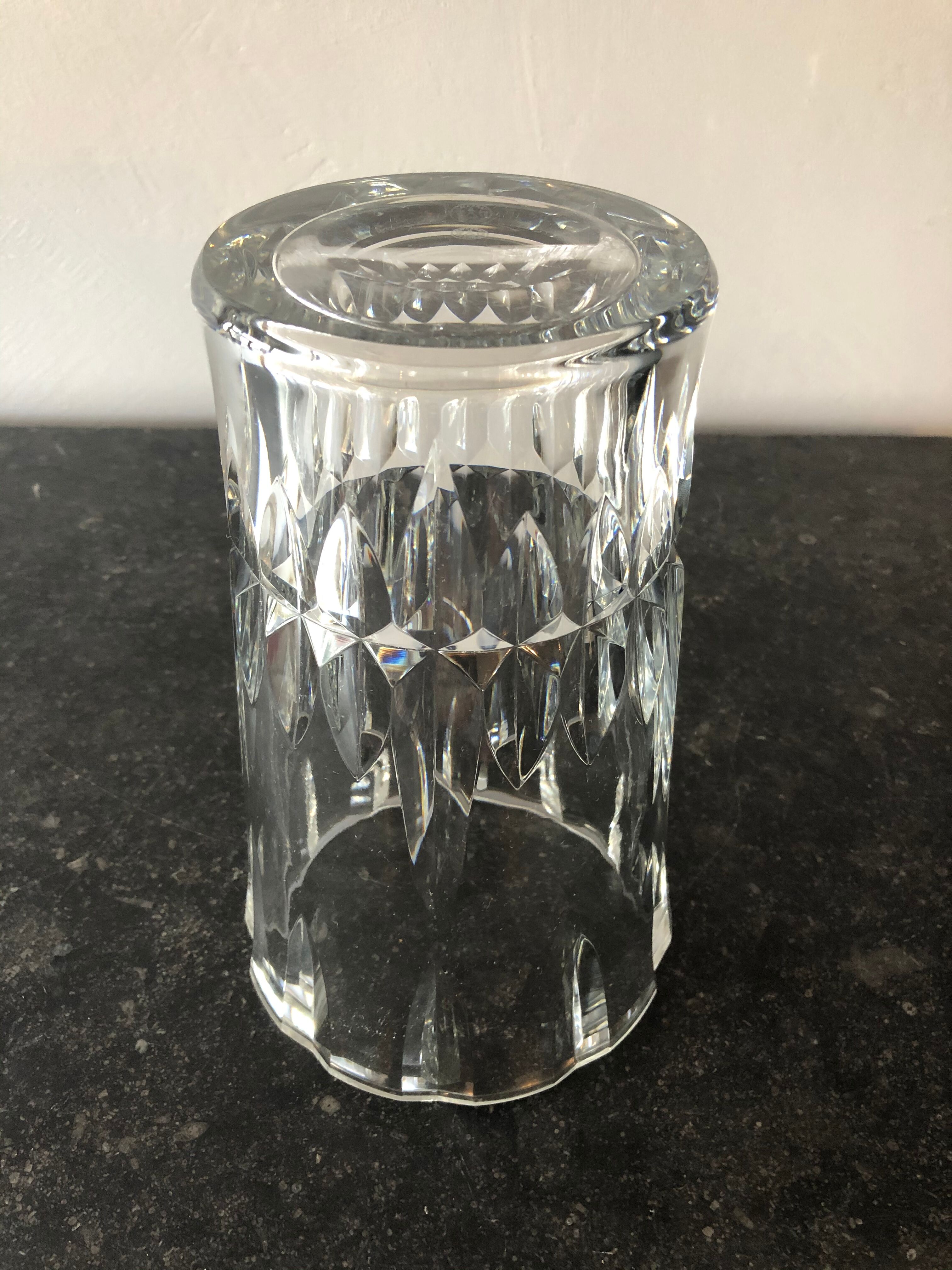 Baccarat crystal vase