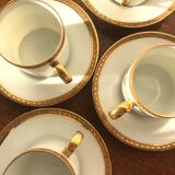 Set of 6 coffee cups and Royal Limoges cups