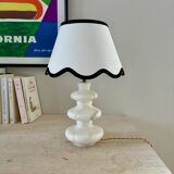 Lampe "Feston" en albâtre - 1950