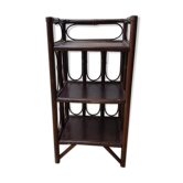 Rattan shelf