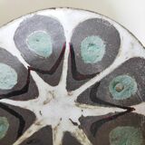 Empty ceramic pocket cup signed Suz