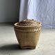 Traditional woven Indonesian basket light H40 D37
