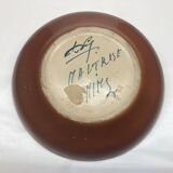 Plat en céramique de Nimy par Georges Destrebecq