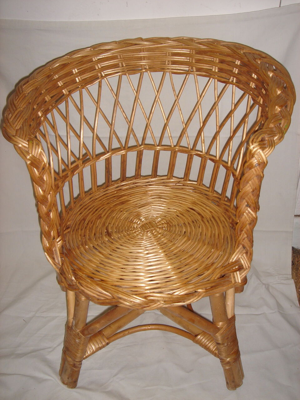 1965 Children's rattan chair
