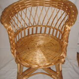 1965 Children's rattan chair