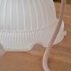 Walklight in curved glass – pink colors -