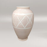 1960s Pink Vase in Ceramic by Deruta