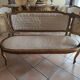 Salon Louis XV three pieces in golden wood