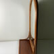 Miroir en rotin