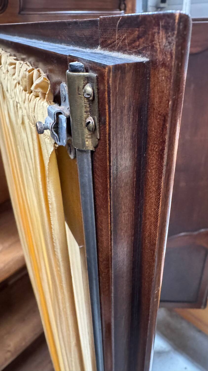 3-piece cherry wood bookcase, LXV style