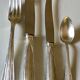 Art deco silver metal covers 34 pieces