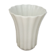Vase art déco en opaline blanc
