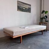 Lit de repos danois vintage en chêne