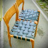 2 chaises italiennes de Palange & Toffolini pour Montina années 60