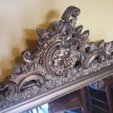 Classic-style gold mirror - 122x78cm