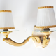 Pair of 40s wall lights