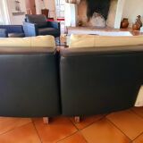 Mandala leather sofa