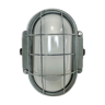 Grey Industrial Cast Iron Wall Lamp from Elektrosvit, 1960s
