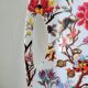 Large melamine serving tray The Leonardo Collection floral decoration