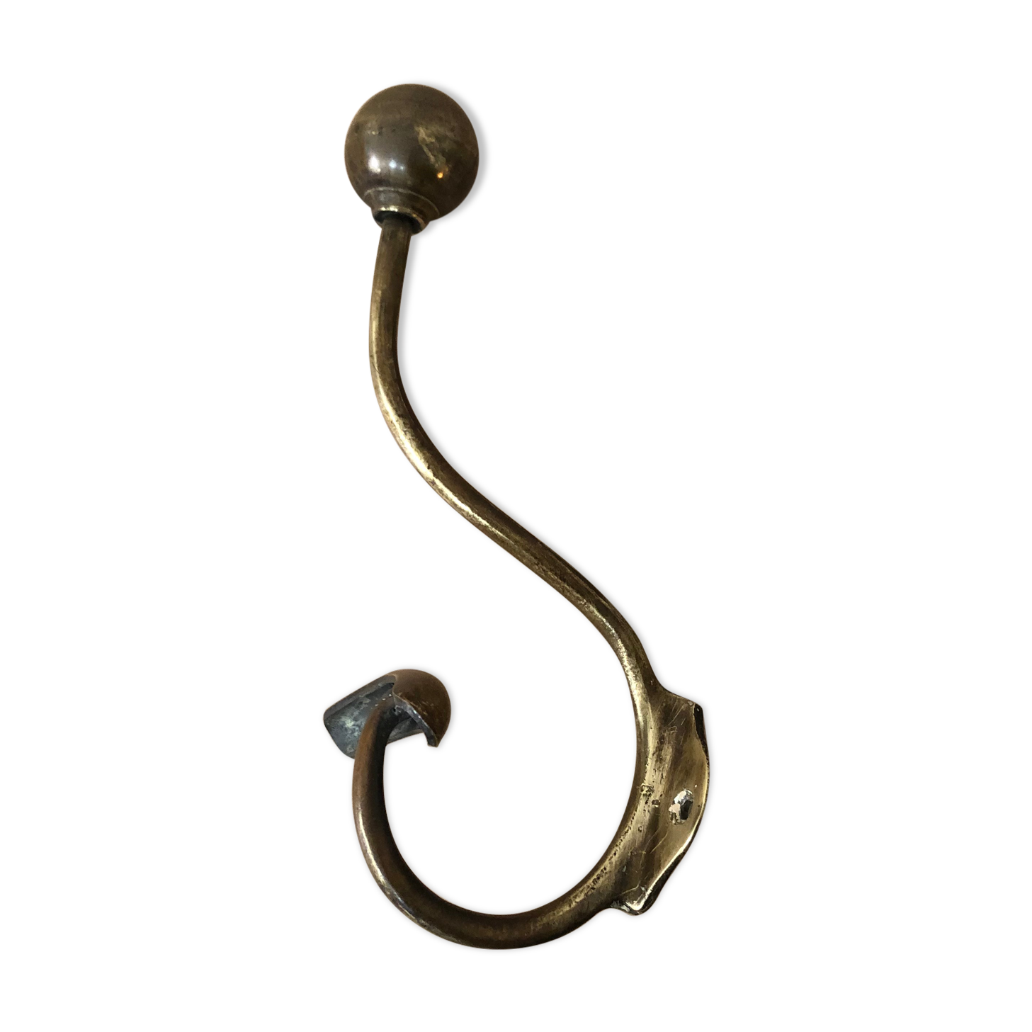 Double brass hook