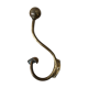 Double brass hook