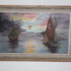 Tableau marine ancien