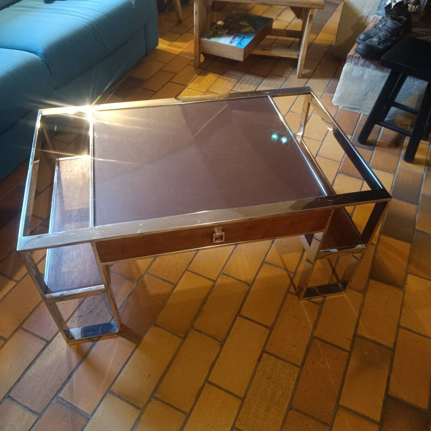 Table basse Aston style art deco