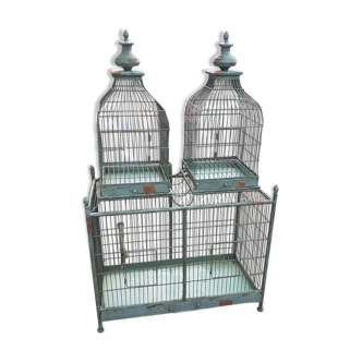 Vintage antique metal bird cage xxeme
