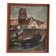 Vintage framed oil on canvas signed.