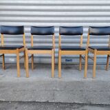Set of 4 Baumann Scandinavian chairs