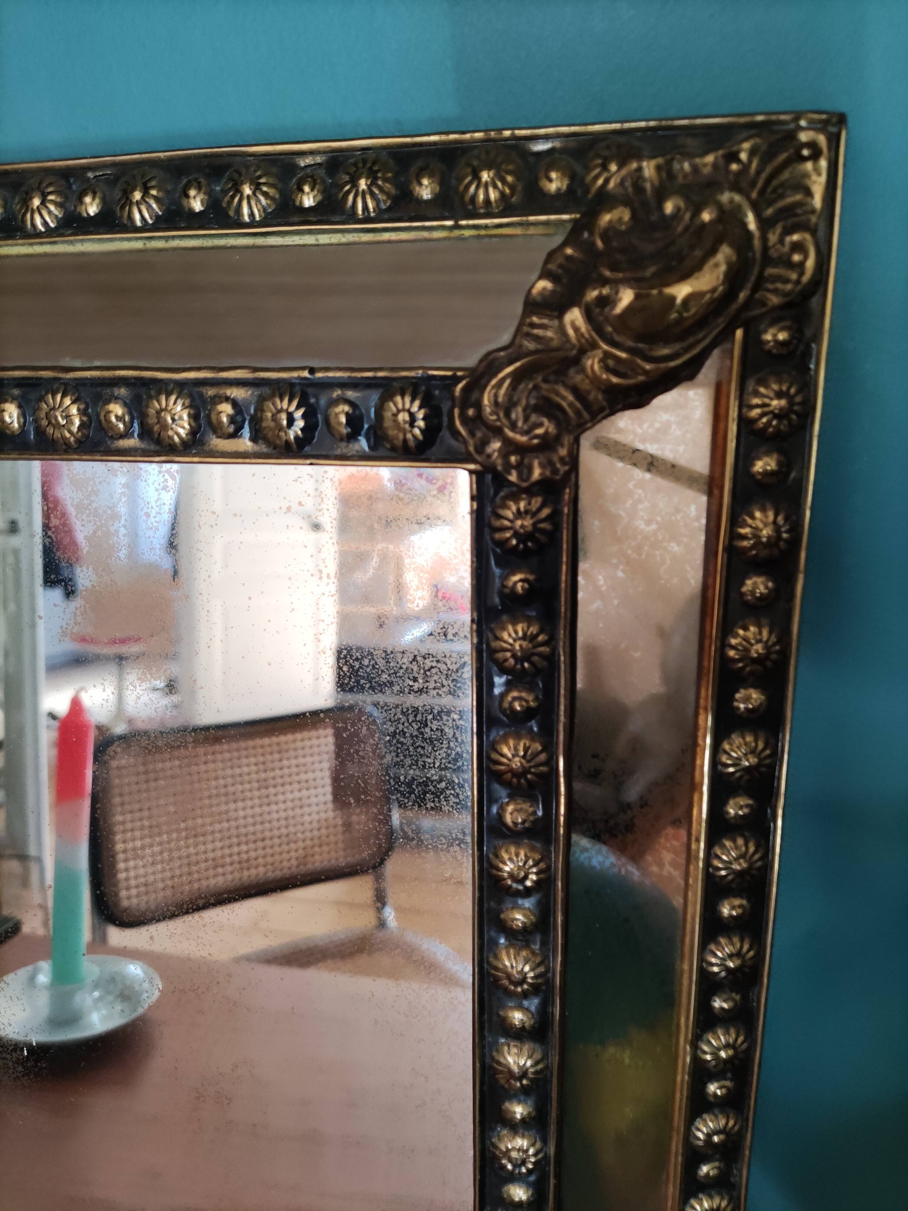 Brass parclose mirror