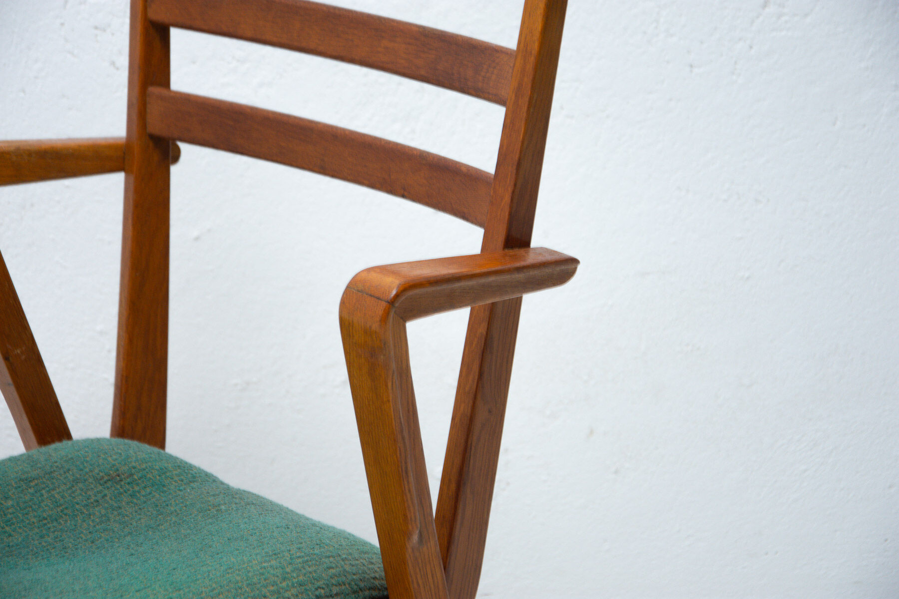 Midcentury bentwood office chairs, Czechoslovakia,1960´s, set of 2