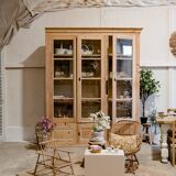 Vintage wooden workshop display case “Catherine”