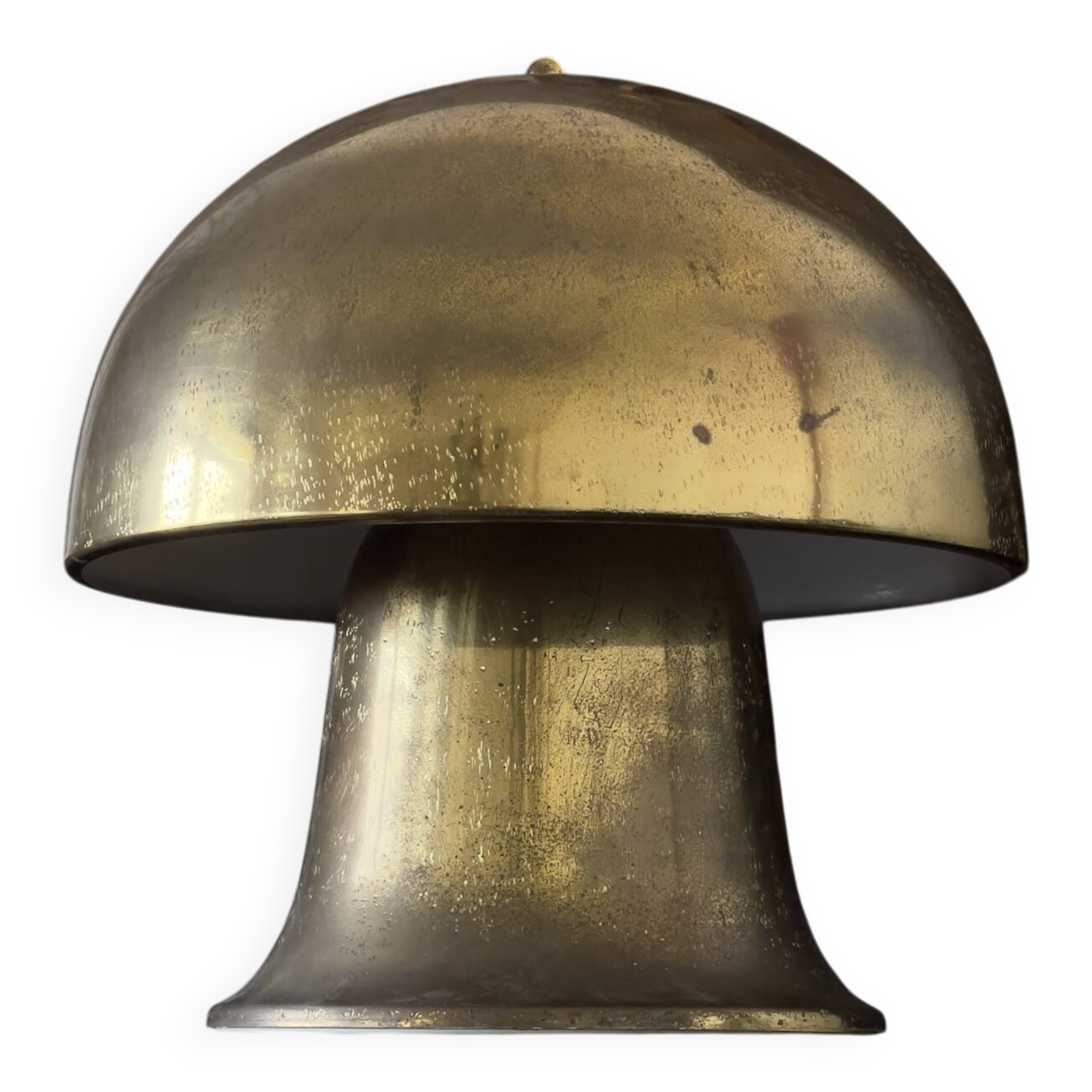 Monumental table lamp by Luciano Frigerio - "Notturno" large mushroom - 1970s