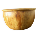 Vintage wooden salad bowl