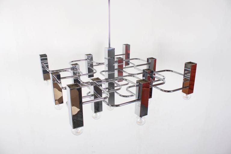 Lustre graphique Geatano Sciolari