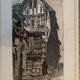 Émile Leroy, dessin d’une rue de Rouen, vers 2000