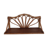 Rattan wall shelf