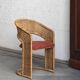 Ensemble de 4 chaises à repas de Luit van der Helm, design néerlandais, années 1980