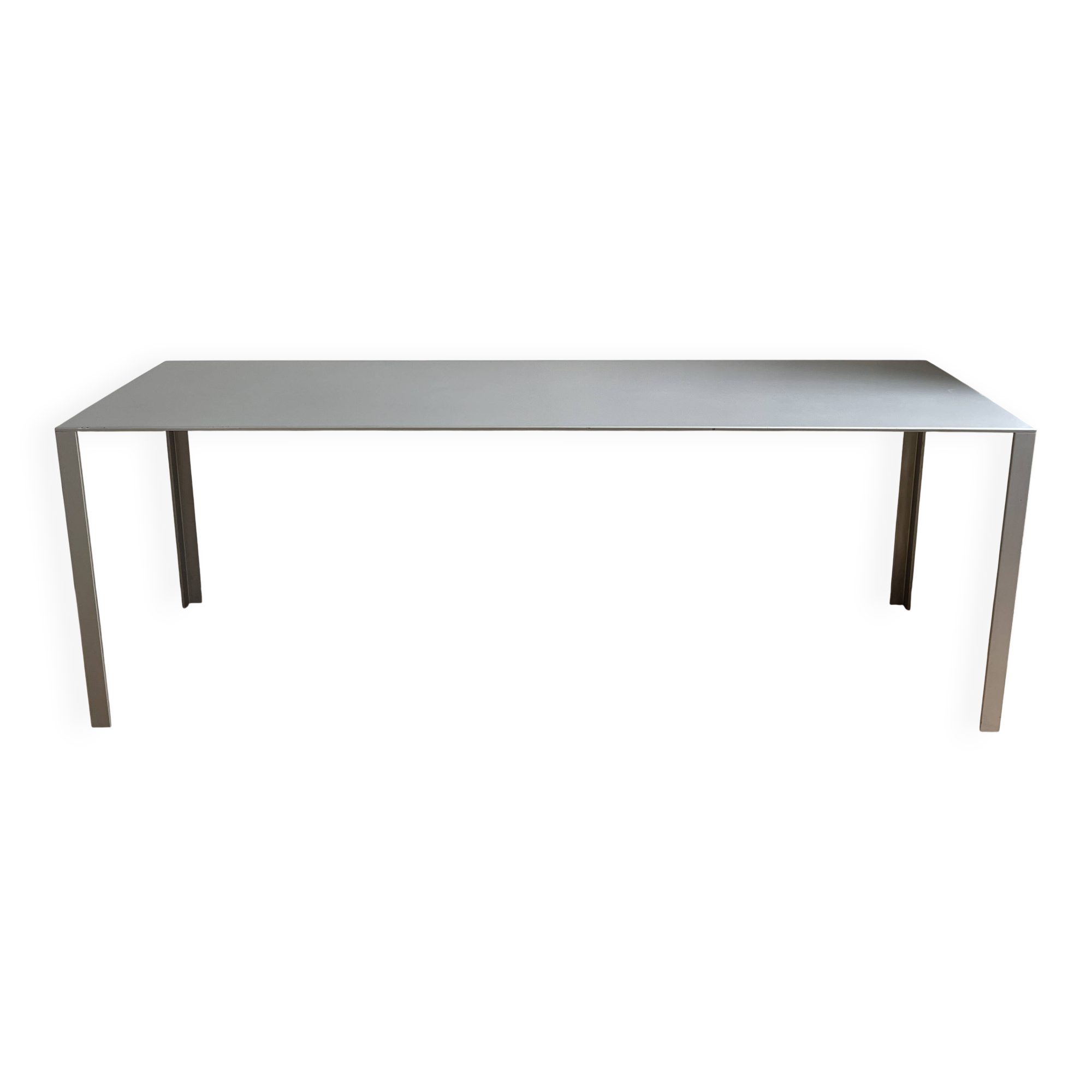 Table "LESS", 1994, designed by Jean Nouvel, for office or domestic use.