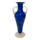 Blue Glass Paste Vase
