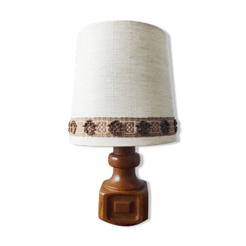 Lampe de salon en chêne, 1970