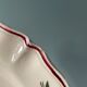 Set of 12 dessert plates Agreste Digoin Sarreguemines