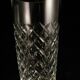 Whisky service including 1 carafe and 5 cups cut crystal mugs