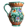 Vase jug with handle – floral decoration, signed Cerart Monaco ⎥1960s
