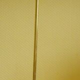 Suspension in brass and glass opaque granulated 1960s/1970s