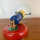 Pair of 90s multi-colored wall lights