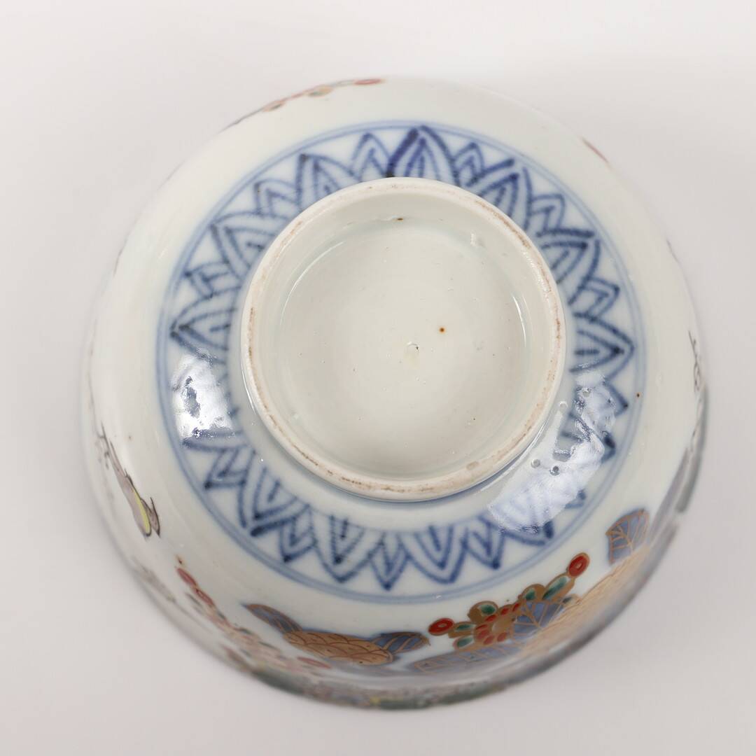4 bowls with lid Japan
